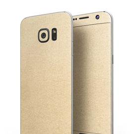 Solid Tan Surface - Full Body Skin-Kit for the Samsung Galaxy S7 or S7