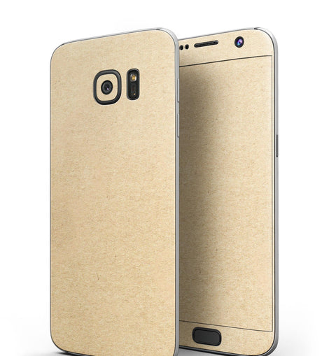 Solid Tan Surface - Full Body Skin-Kit for the Samsung Galaxy S7 or S7