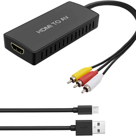 HDMI to AV Converter HDMI to Video Audio Adapter