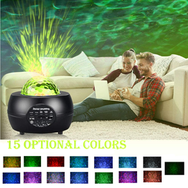 LED Night Light Starry Sky Projector with Bluetooth Wireless Speaker